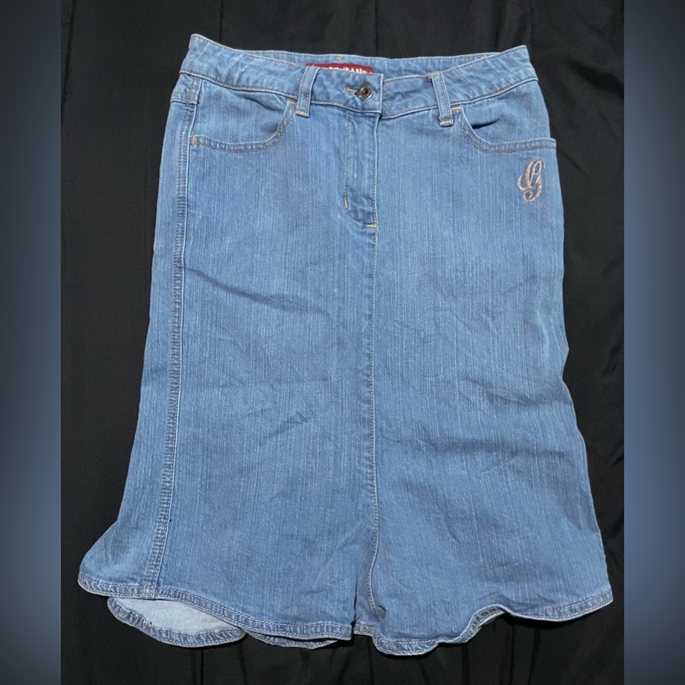 Guess Denim Midi Skirt